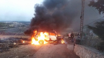 Israelische Luftwaffe gerift ein Fahrzeug mit Journalisten im Südlibanon an