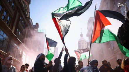 Демонстрация в поддержку Палестины в Румынии