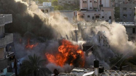  بمباران ساکنان غیر نظامی نوار غزه از سوی رژیم صهیونیستی