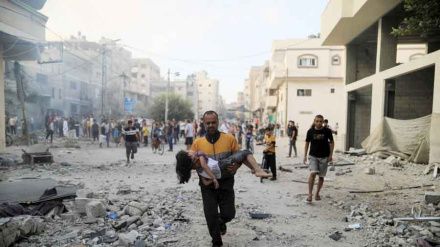 जंतर-मंतर में फ़िलिस्तीनियों के समर्थन में प्रदर्शन