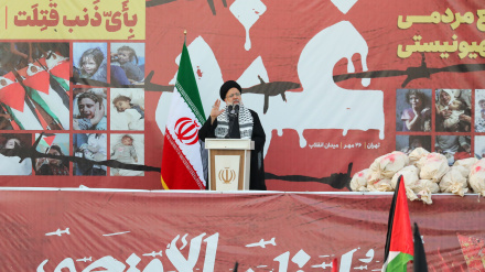 Раиси: Каждая капля палестинской крови приближает сионистов на шаг ближе к краху