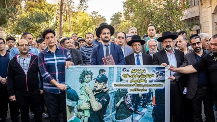 イラン全国で、ユダヤ教徒がシオニストの犯罪を非難する集会を実施