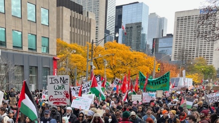 Canadians call for Gaza ceasefire, end of Western funding for Israel