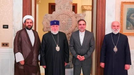 Կաթողիկոսն Իրանի դեսպանատան Մշակույթի կենտրոնի ղեկավարի հետ քննարկել է Ադրբեջանի ագրեսիան Արցախի դեմ