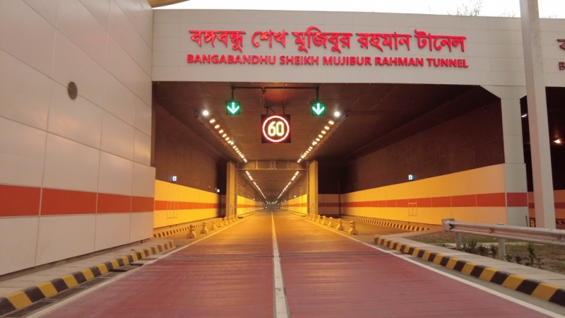 バングラで南アジア初の水底トンネルが開