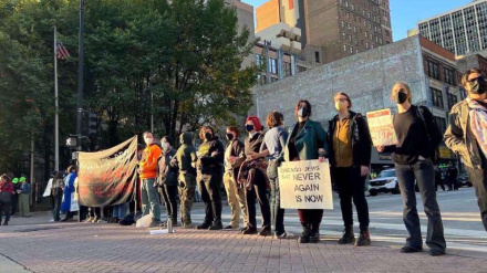 Pro-Palestine protests intensify across US as Gaza's martyrdom toll nears 6,000