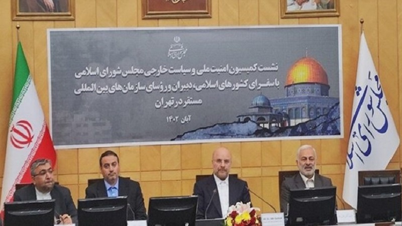 رئیس مجلس شورای اسلامی ایران: فلسطین مساله اول جهان اسلام است