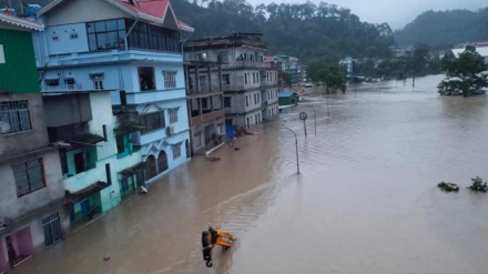সিকিমে মেঘ ভাঙা বৃষ্টিতে আকস্মিক বন্যায় ২৩ জন সেনা জওয়ান নিখোঁজ, ডুবে গেছে ৪১ টি গাড়ি