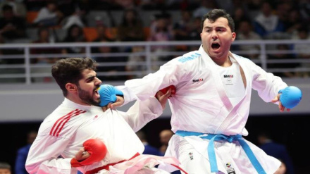 (FOTO DEL GIORNO) Karate, Ganjzadeh oro nei +84 kg
