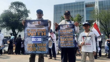 Ribuan Warga Indonesia Berkumpul Dukung Jalur Gaza