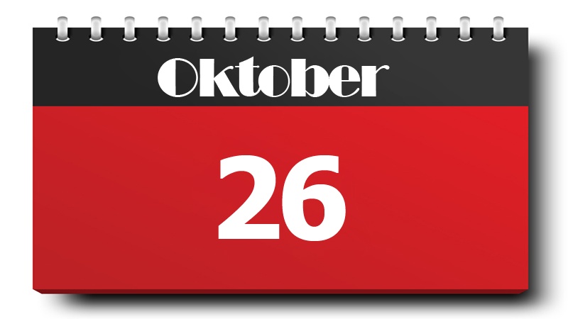 26 Oktober 2023