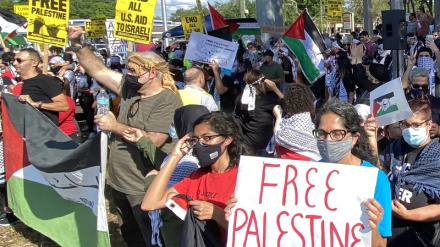 Maandamano ya wanachuo India kulalamikia jinai za utawala wa Kizayuni wa Israel