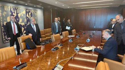 امیر عبداللهیان د غزې د تحولاتو په اړه له ګوتریس سره خبرې وکړې