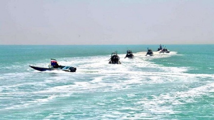  برگزاری رزمایش شناورهای دریایی ایران در آب‌های شمال خلیج فارس