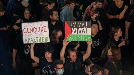 אלפי מוחים השתתפו בהפגנות פרו פלסטיניות בניו יורק