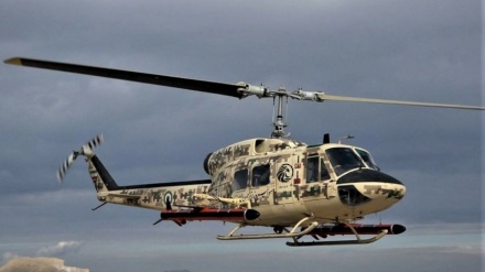 טיל השיוט חיידר שוגר בהצלחה ממסוק 214