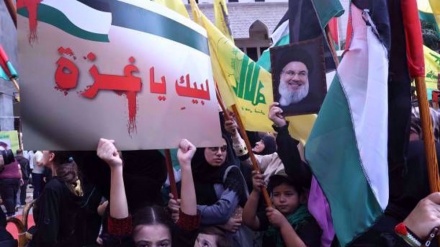 Lebanese stand in solidarity with Gaza victims of Israel’s carnage