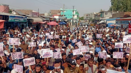 راهپیمایی مردم افغانستان در حمایت از فلسطین