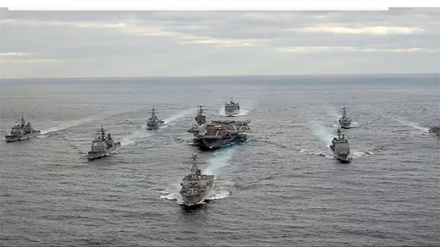  फ़िलिस्तीन और इस्राईल के मध्य तथाकथित मध्यस्थ की भूमिका निभाने वाले अमेरिका ने इस्राईल की मदद के लिए भेजा अपना युद्धपोत