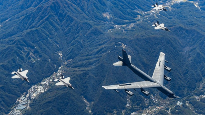 美日韩将在半岛周边首次举行联合空中军演