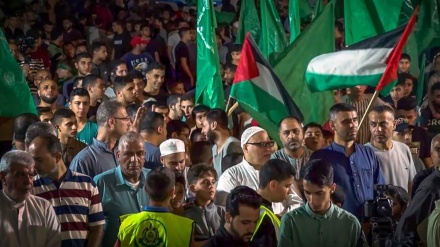 Warga Palestina di Gaza Demo Mendukung Quds