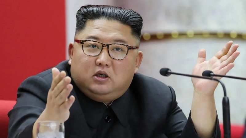 北朝鮮の金正恩（キム・ジョンウン）朝鮮労働党委員長