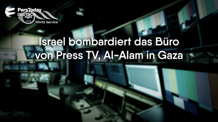 Israel bombardiert das Büro von Press TV, Al-Alam in Gaza