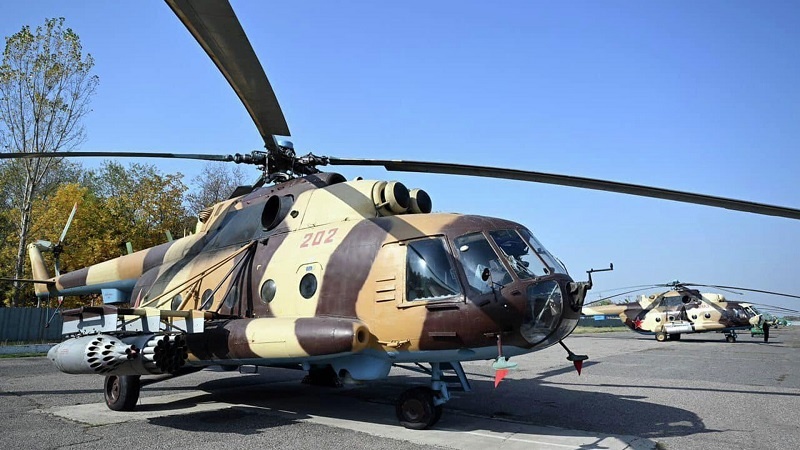Тошкент Бишкекка иккита Ми-8МТВ ҳарбий-транспорт вертолётини топширди
