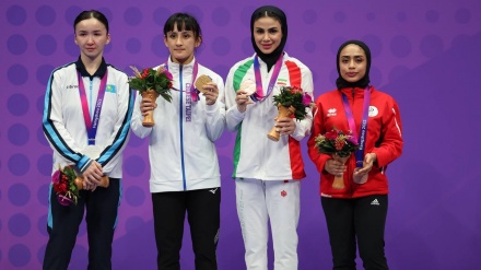 杭州アジア大会でイランが有終の美、空手女子で銅メダル