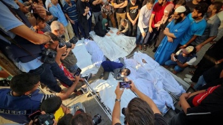 په غزې د صهیونیسټي رژیم په تازه حمله کښې ۱۲۶فلسطینیان شهیدان او زخمي شول