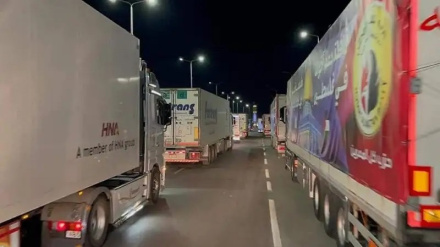 רשת אל-ערביה: כ-100 משאיות סיוע מחכות לפתיחת מעבר רפיח