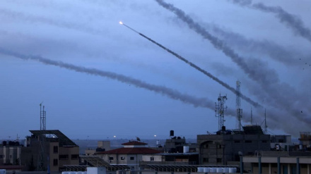 Rezistenca palestineze sulmon me raketa Tel Avivin