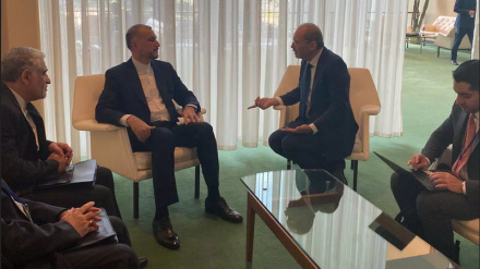 Беседа министров иностранных дел Ирана и Иордании о развитии событий в Палестине