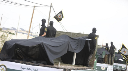 Ujumbe wa gwaride kubwa la Brigedi ya al-Quds katika kumbukumbu ya miaka 36 ya kuasisiwa Jihad Islami