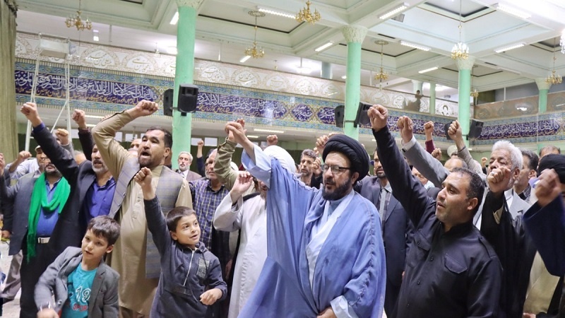 اجتماع افغانستانی های مقیم مشهد مقدس در حمایت از مردم مظلوم فلسطین