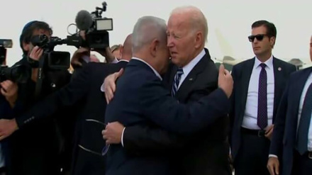 जो बाइडेन अवैध अधिकृत फिलिस्तीन पहुंचे