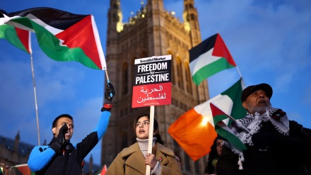 Protesta kundër sionizmit në Londër të Anglisë/Foto