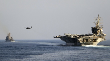 Iran Rilis Video Pengintaian atas Kapal Induk AS, USS Eisenhower