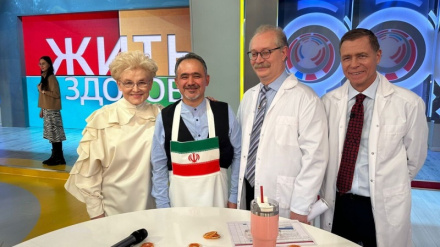 Представление иранской еды на самом популярном телеканале России