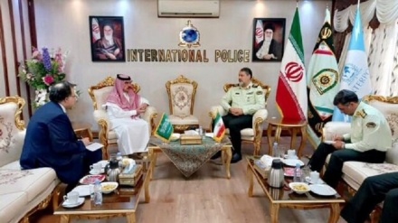  دیدار سفیر عربستان در تهران با رئیس پلیس بین‌الملل نیروی انتظامی ایران