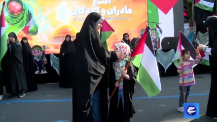 Иранские матери выражают солидарность с палестинскими матерями и детьми