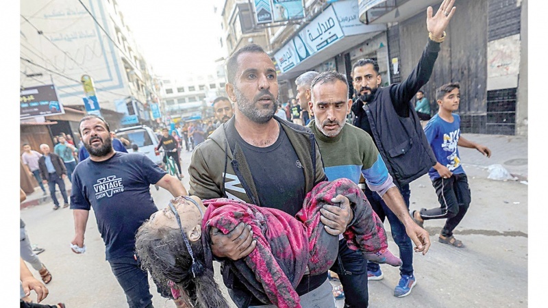 بمباران عامدانه مناطق مسکونی در غزه/80 شهید در خانیونس