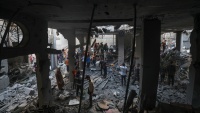 イスラエルがガザの学校攻撃、200人殉教