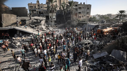 په غزه کې د شهیدانو شمېر ۱۰۳۲۴ تنو ته رسېدلی دی+ ویدیو