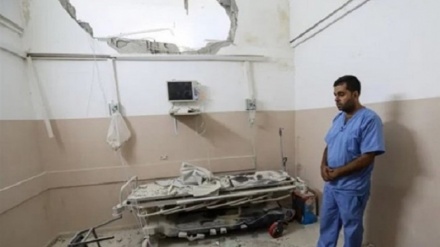 بمباران بیمارستان‌ کمال عدوان از سوی جنگنده های اسرائیل