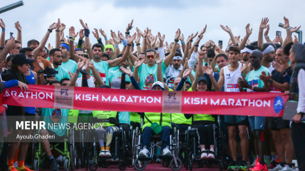 (FOTO DEL GIORNO) Maratona di Kish