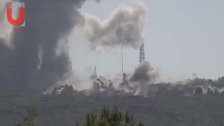 Hizbullah Serang sebuah Pangkalan Militer Israel dengan Roket Berat