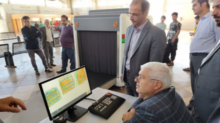 نصب دستگاه ایکس ری در اردوگاه مراقبتی در مشهد