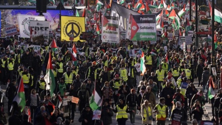 英でパレスチナ支持者による集会が7週連続実施