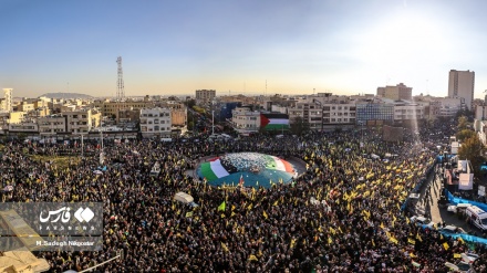 İran xalqı sionoist cinayətlərinə qarşı ayağa qalxdı